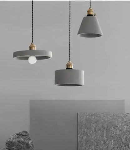 Betona Vintage Style Cemented Pendant Light