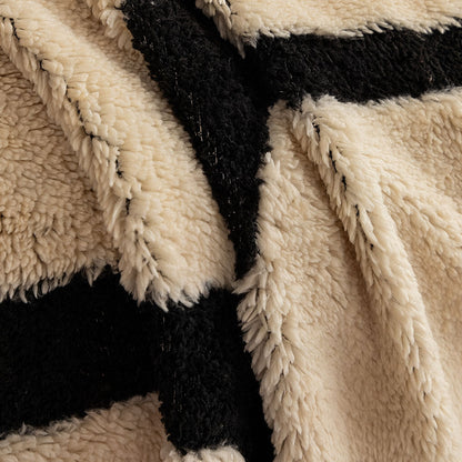 ZEBRA Plush Feel Zebra Print Sofa Cover – Bold, Soft and Stylish - Styyler