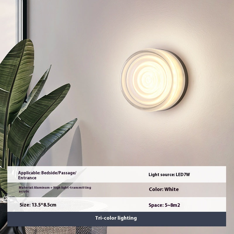 VERO Contemporary Acrylic Ambient Wall Light For Modern Interiors - Styyler