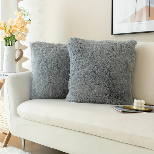 Mysa Faux Fur Cushion Cover – Where Comfort Meets Calm