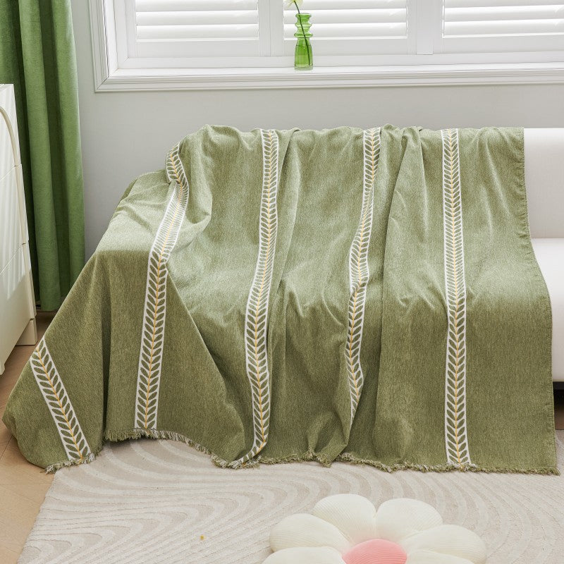 MERIDA Woven Sofa Cover – Soft, Machine Washable, Furniture Protector - Styyler