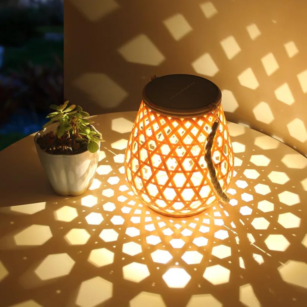 Bambora Lantern | Hanging Solar Powered LED Garden Light | Weatherproof