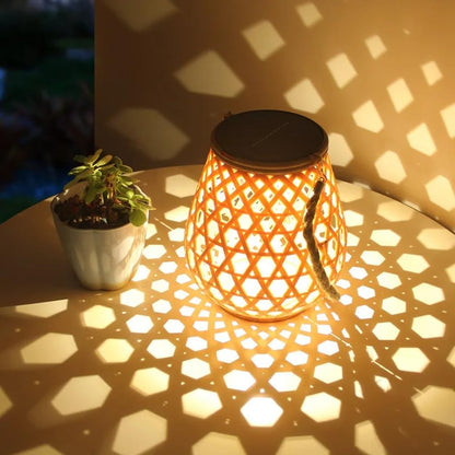 Bambora Lantern | Hanging Solar Powered LED Garden Light | Weatherproof