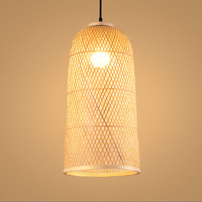 CASITA  Bohemian Style Bamboo Pendant Light | For Homes or Restaurants