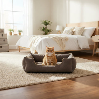 Petnest Pet Bed | Washable Bed for Cats and Small to Medium Dogs