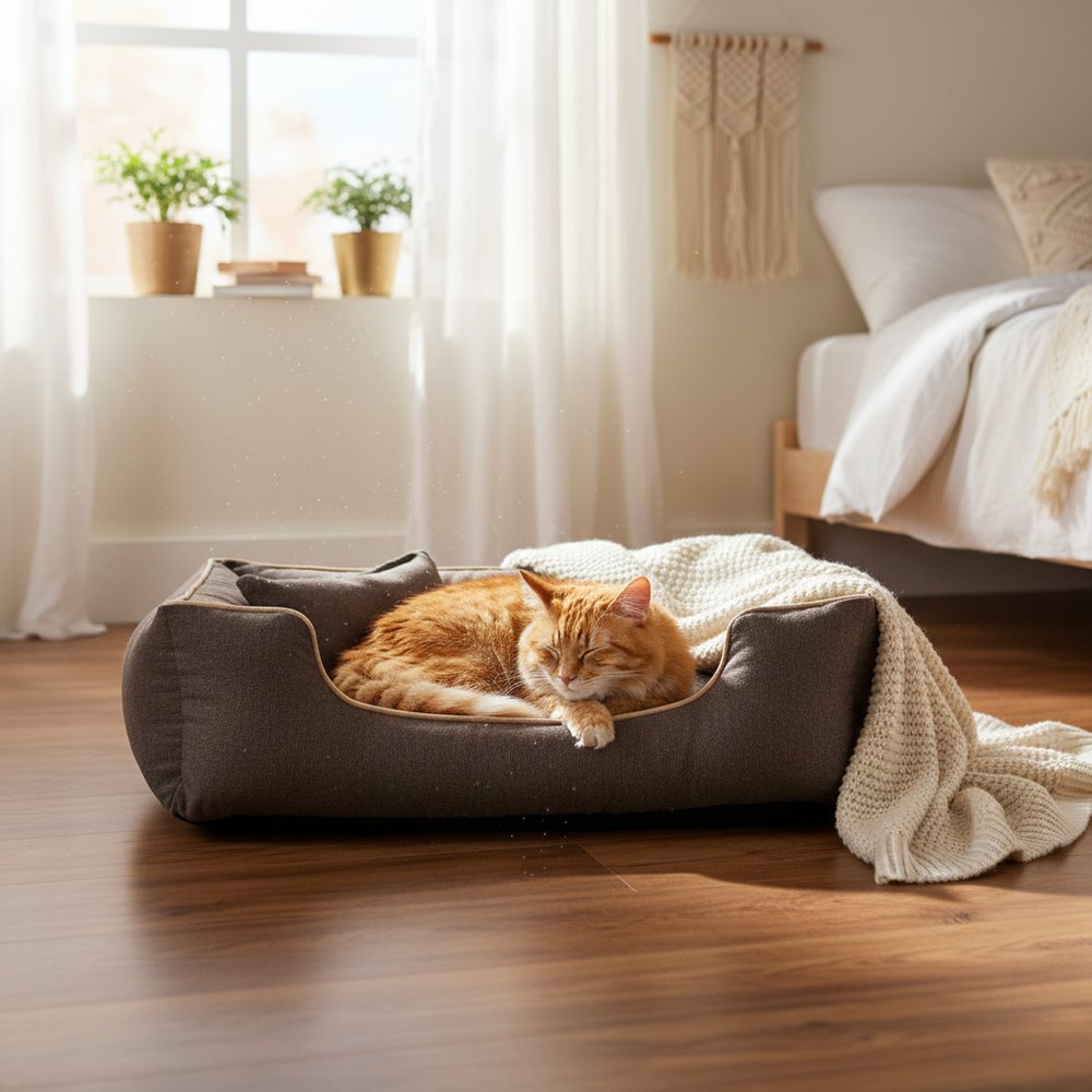 Petnest Pet Bed | Washable Bed for Cats and Small to Medium Dogs
