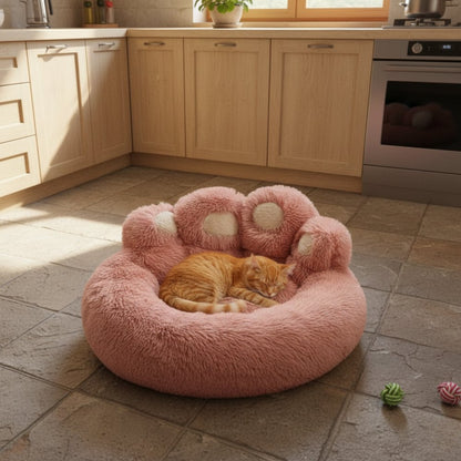 CozyPaw Dog Bed | Furry Fleece Bed for Dogs