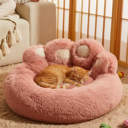 CozyPaw Dog Bed | Furry Fleece Bed for Dogs