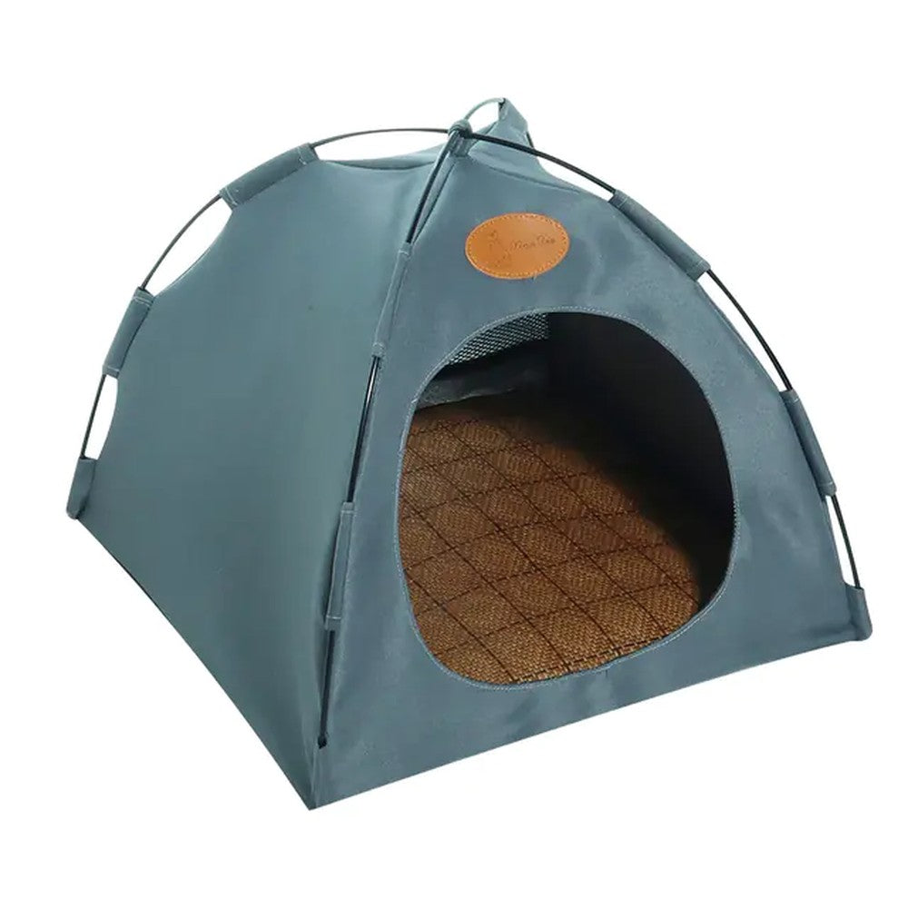 Snoozio Cat Nest | Cozy Camping Tent with Cushion