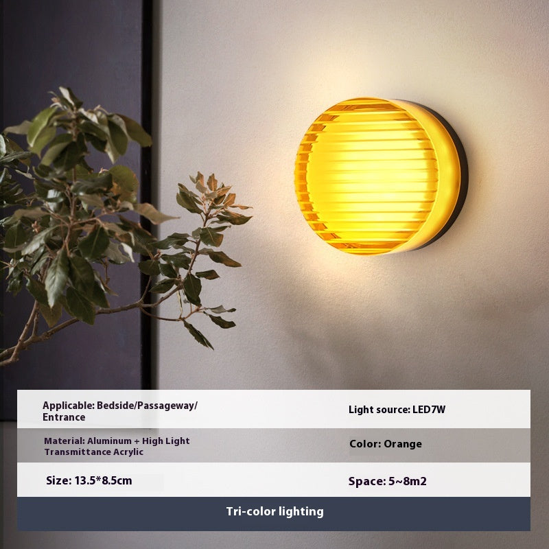 VERO Contemporary Acrylic Ambient Wall Light For Modern Interiors - Styyler