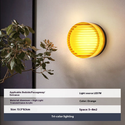 VERO Contemporary Acrylic Ambient Wall Light For Modern Interiors - Styyler