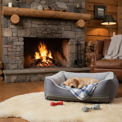Pawlair Dog Bed | Orthopaedic Sofa-Style Pet Bed with Removable Cover