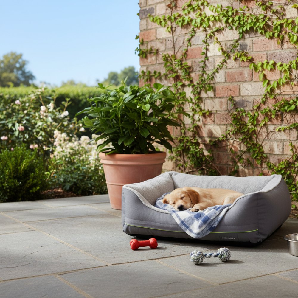 Pawlair Dog Bed | Orthopaedic Sofa-Style Pet Bed with Removable Cover