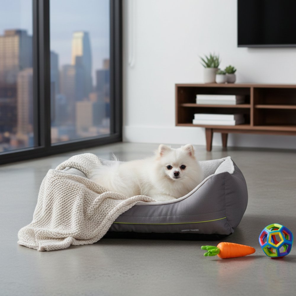 Pawlair Dog Bed | Orthopaedic Sofa-Style Pet Bed with Removable Cover