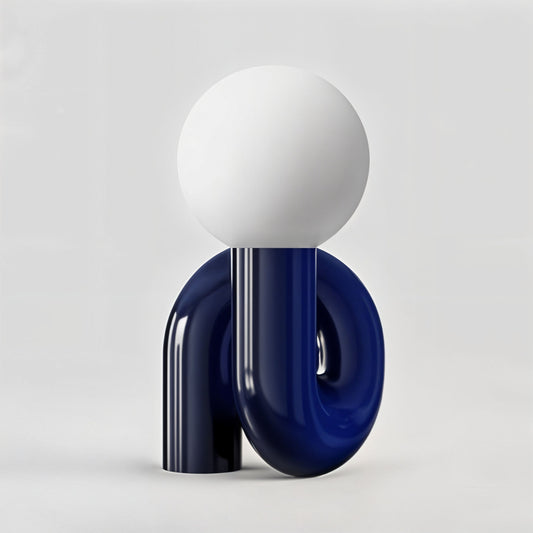 Curl Floor Lamp - Unique Postmodern Design with Warm White Light-1