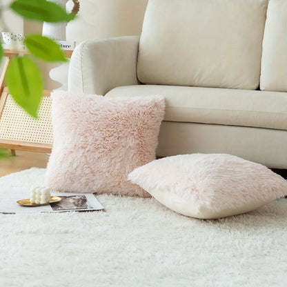Mysa Faux Fur Cushion Cover – Where Comfort Meets Calm