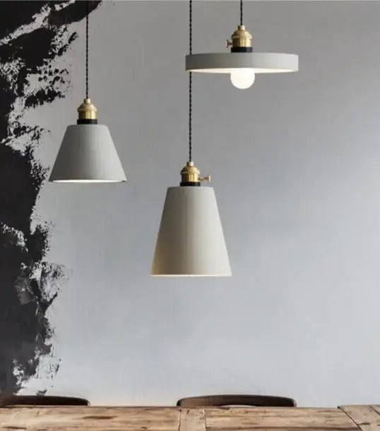 Betona Vintage Style Cemented Pendant Light