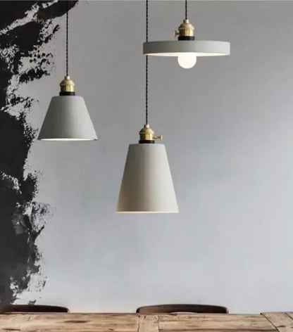 Betona Vintage Style Cemented Pendant Light
