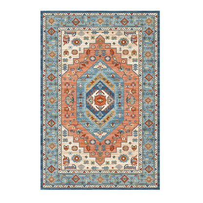 KAZAR – Non-Slip Printed Rug with Traditional Caucasian Motif - Styyler