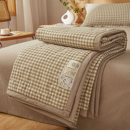 KYOTO - 100% Cotton All-Season Bedspread | Japanese Minimalist Design - Styyler