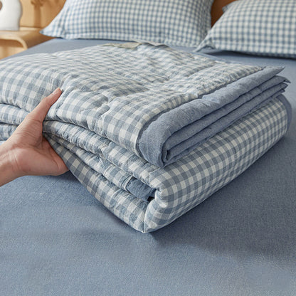 KYOTO - 100% Cotton All-Season Bedspread | Japanese Minimalist Design - Styyler