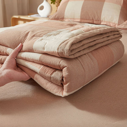 KYOTO - 100% Cotton All-Season Bedspread | Japanese Minimalist Design - Styyler