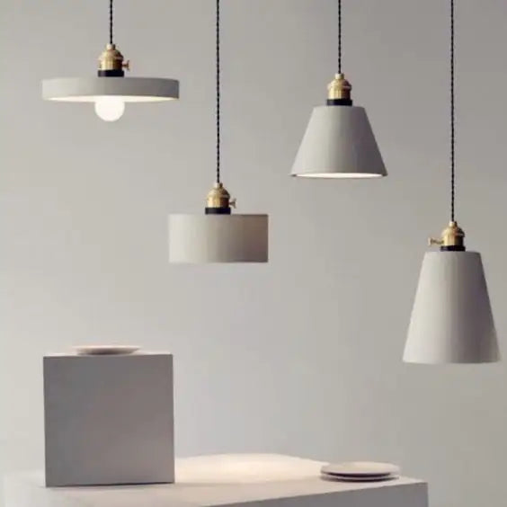 Betona Vintage Style Cemented Pendant Light