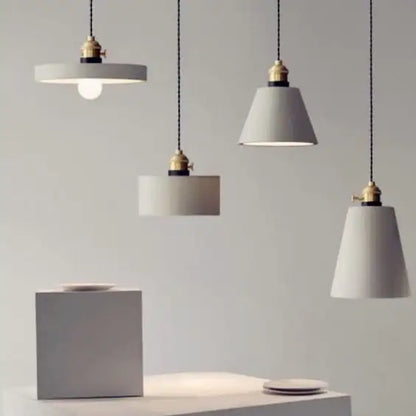 Betona Vintage Style Cemented Pendant Light