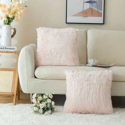 Mysa Faux Fur Cushion Cover – Where Comfort Meets Calm