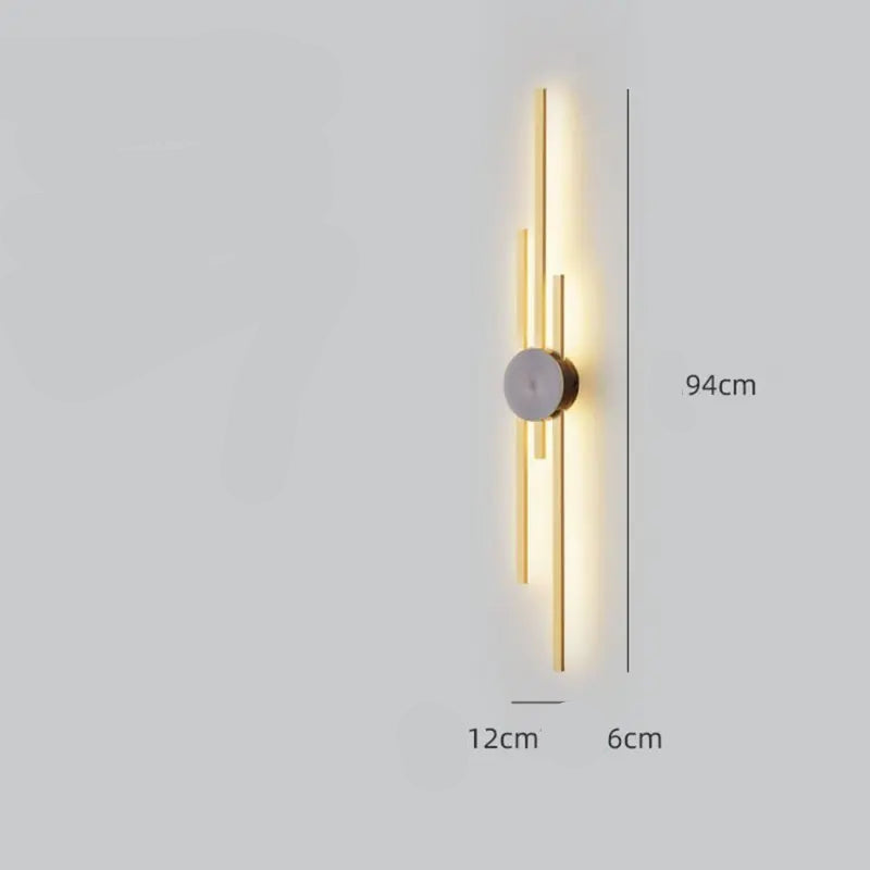 JOVE Minimalist Modern Wall Light for Living Room and Bedroom