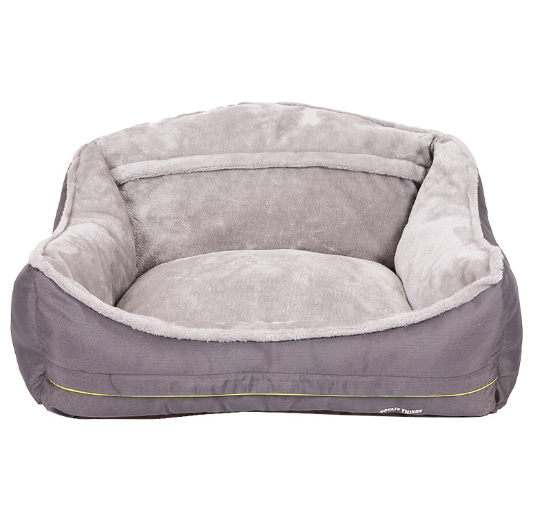 Pawlair Dog Bed | Orthopaedic Sofa-Style Pet Bed with Removable Cover
