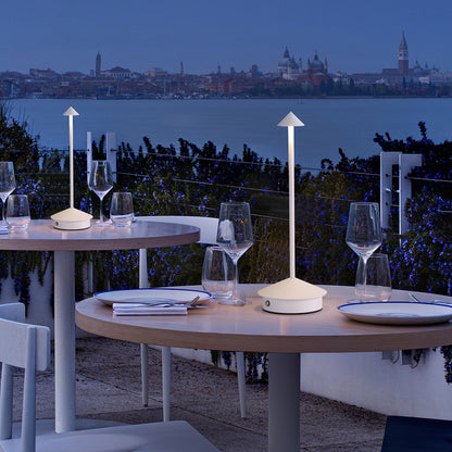 Pinta Cordless Table Lamp - Rechargeable, Touch-Dimmer, Versatile