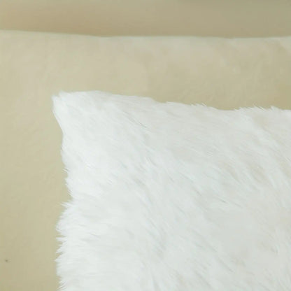 Mysa Faux Fur Cushion Cover – Where Comfort Meets Calm