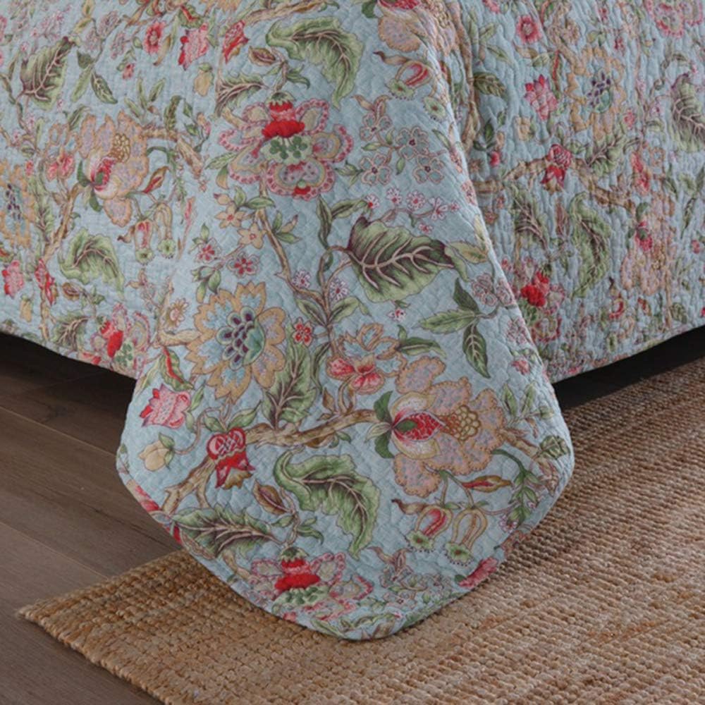 Rushmore Kingsize Bedding Set | Stylish Cotton Floral Three-Piece Bedding