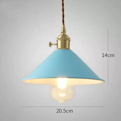 Colourful Cone Pendant Lights