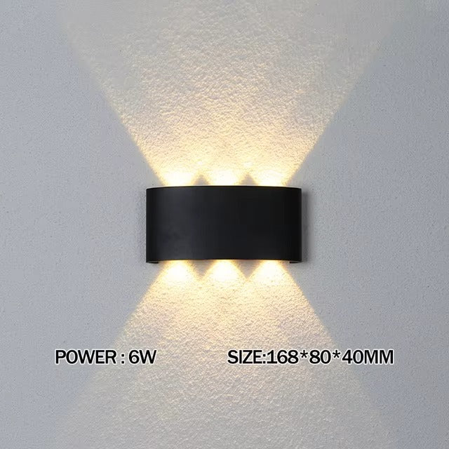 Luxa Minimalist Outdoor Wall Light | Rectangular Weather Proof Design