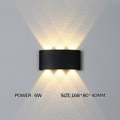 Luxa Minimalist Outdoor Wall Light | Rectangular Weather Proof Design