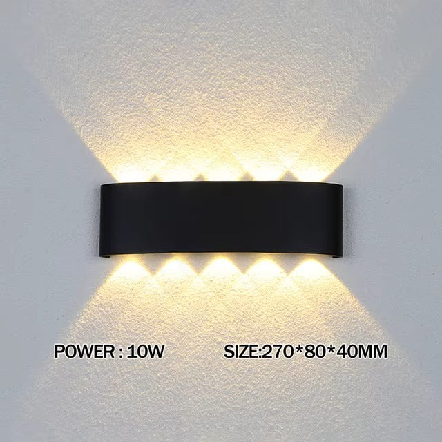 Luxa Minimalist Outdoor Wall Light | Rectangular Weather Proof Design