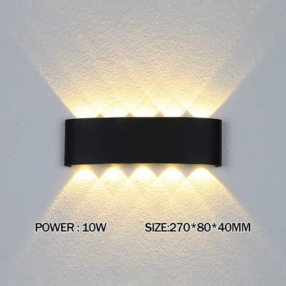 Luxa Minimalist Outdoor Wall Light | Rectangular Weather Proof Design