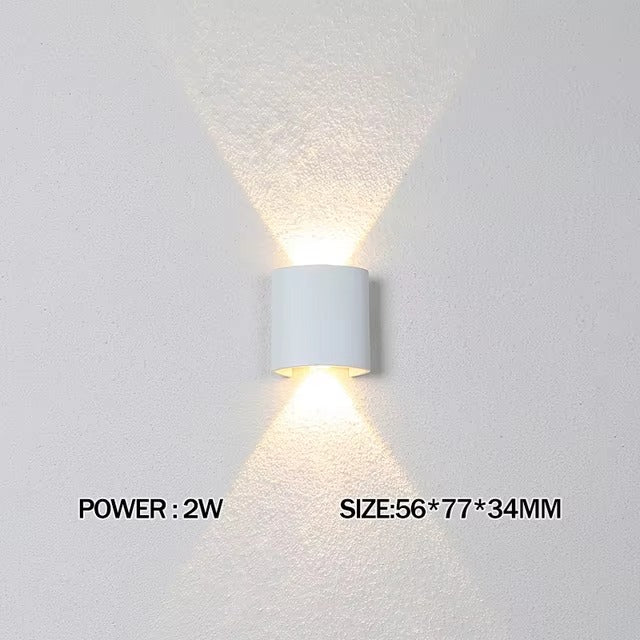 Luxa Minimalist Outdoor Wall Light | Rectangular Weather Proof Design