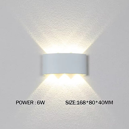 Luxa Minimalist Outdoor Wall Light | Rectangular Weather Proof Design
