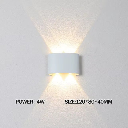 Luxa Minimalist Outdoor Wall Light | Rectangular Weather Proof Design