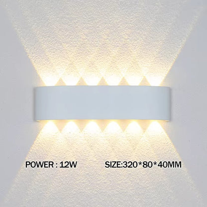 Luxa Minimalist Outdoor Wall Light | Rectangular Weather Proof Design