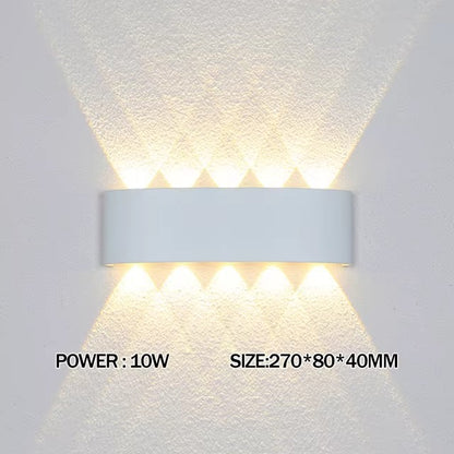 Luxa Minimalist Outdoor Wall Light | Rectangular Weather Proof Design